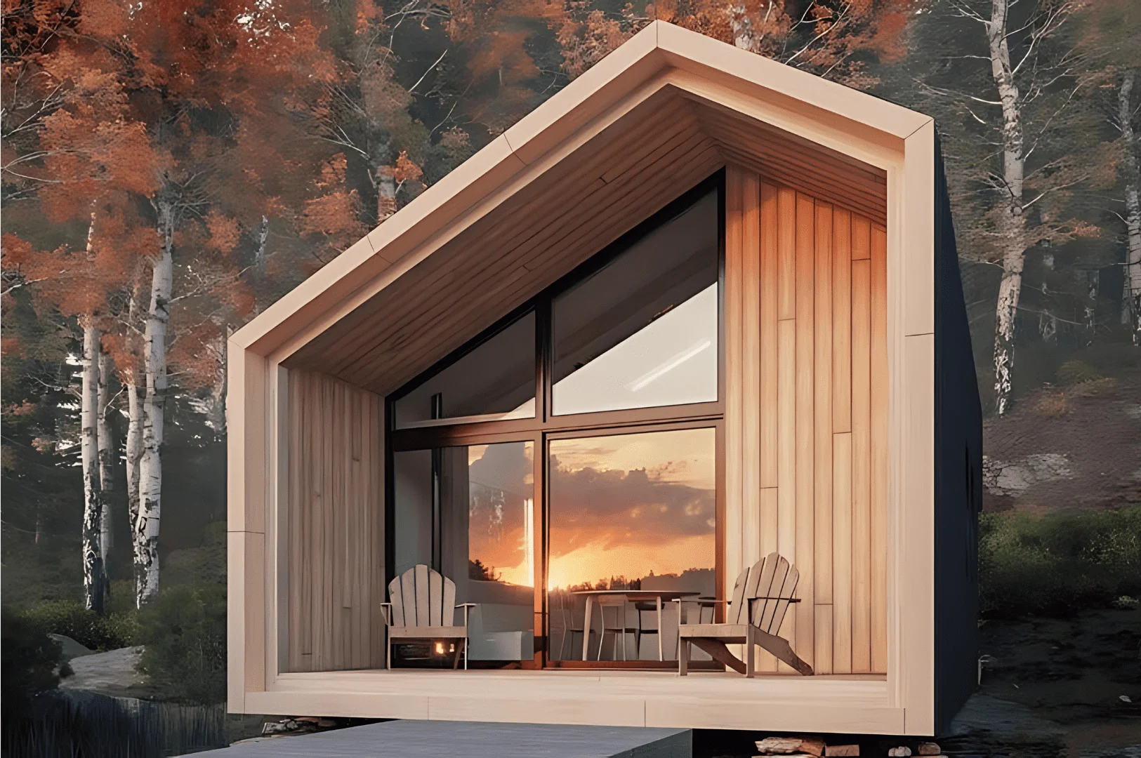 Σύγχρονο tiny house BOSS BOX GREECE